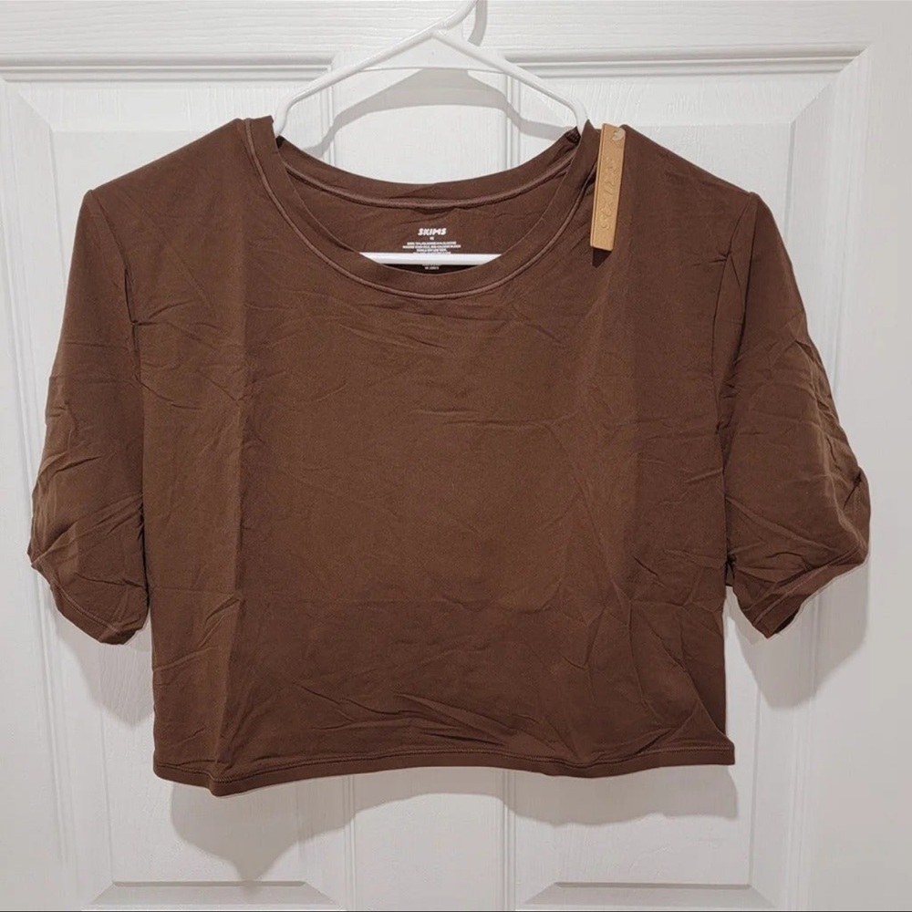Skims Fits Everybody Super Cropped Top